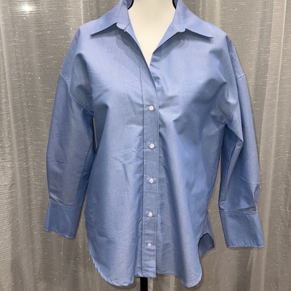 NWT Zara Basic Poplin Shirt - Picture 13 of 13